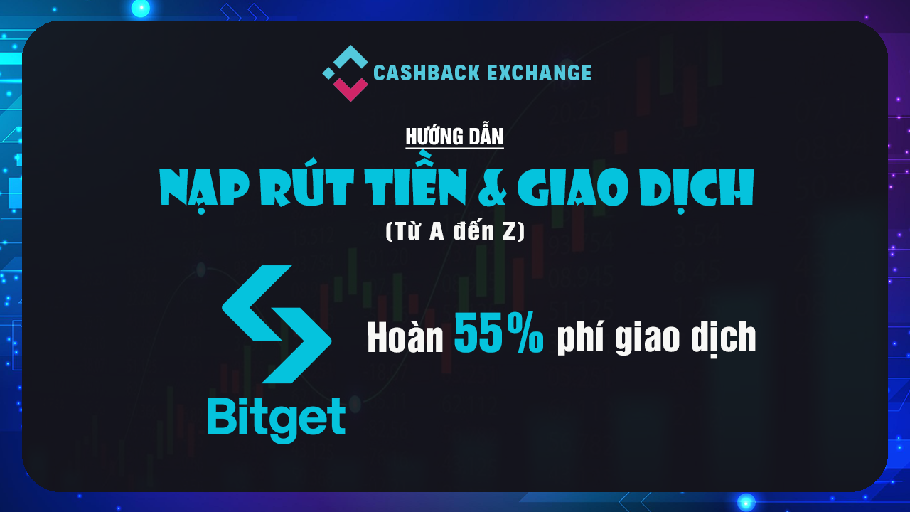 Hướng Dẫn Giao Dịch Sàn Bitget Từ A-Z Trên Điện Thoại 2024 (nhận hoàn phí giao dịch 55% )